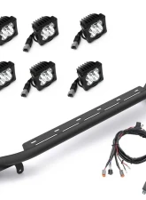 ZROADZ Black Front Bumper Top LED Kit w/6 3" LED Light Pods Ford Bronco 2021-2025                                     - Z325431-KIT - Image 11