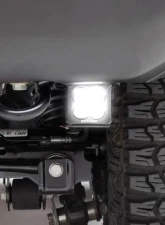ZROADZ Black Under Rear Bumper LED Kit w/2 3" White LED Pod Lights Ford Bronco 2021-2025                                     - Z385401-KIT - Image 13
