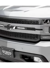 ZROADZ Grille, Black, 1 Pc, Replacement with (2) 6" LEDs, Does Not Fit Vehicles with Camera Chevrolet Silverado 1500 2019-2021                                     - Z311261 - Image 2