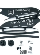 ZROADZ Front Roof LED Kit Incl. (1) 50 Inch LED Curved Double Row Light Bar Chevrolet Silverado Sierra 1500 2007-2013                                     - Z332051-Kit-C - Image 6