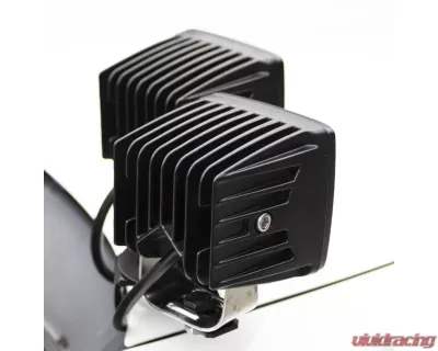 ZROADZ Universal Hood Hinge Adapter LED Bracket to mount (4) 3 Inch LED Pod Lights - Z360002