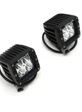 ZROADZ Hood Hinge LED Kit  Incl. (2) 3 Inch LED Pod Lights Silverado Sierra 1500 2007-2013                                     - Z362051-Kit2 - Image 8