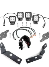ZROADZ Hood Hinge LED Kit  Incl. (4) 3 Inch LED Pod Lights Chevrolet Silverado 1500 2007-2013                                     - Z362051-Kit4 - Image 9