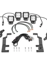 ZROADZ Hood Hinge LED Kit Includes (4) 3 Inch ZROADZ LED Pod Lights | Universal Wiring Harness Chevrolet Silverado 1500 2014-2018                                     - Z362081-Kit4 - Image 11