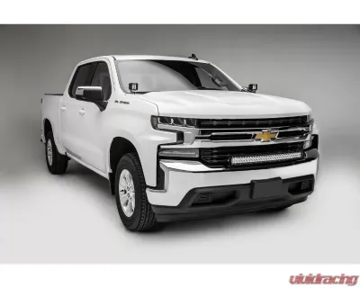 ZROADZ Hood Hinge LED Bracket to mount (2) 3 Inch LED Pod Lights Chevrolet Silverado 1500 2019+ - Z362181