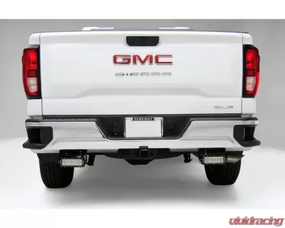 ZROADZ Rear Bumper LED Bracket to mount (2) 6 Inch Straight Light Bar Chevrolet Silverado 1500 2019+ - Z382182
