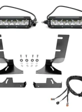 ZROADZ Rear Bumper LED Kit  Incl. (2) 6 Inch LED Straight Single Row Slim Light Bars Chevrolet Silverado 1500 2019+                                     - Z382282-KIT - Image 2