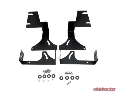 ZROADZ Rear Bumper LED Kit (2) 6" LED Straight Double Row Light Bars Colorado Canyon 2015-2025 | Ford Raptor 2017-2025 - Z382671-Kit