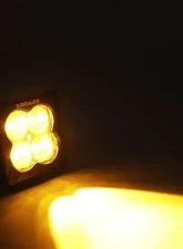 ZROADZ LED Light Pod G2 Series Amber Flood Beam 1 Piece 3 Inch                                     - Z30BC12W-D3A - Image 5