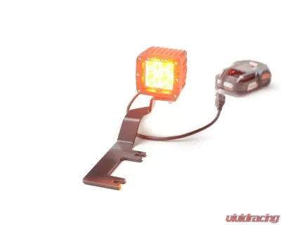 ZROADZ AMBER LED Flood Beam Pod Light 3 Inch - Z30BC20W-2-E4A