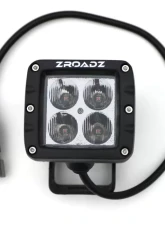 ZROADZ AMBER LED Flood Beam Pod Light 3 Inch                                     - Z30BC20W-2-E4A - Image 5