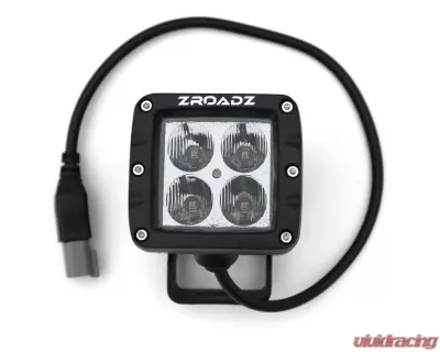 ZROADZ AMBER LED Flood Beam Pod Light 3 Inch - Z30BC20W-2-E4A