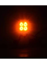 ZROADZ AMBER LED Flood Beam Pod Light 3 Inch                                     - Z30BC20W-2-E4A - Image 6