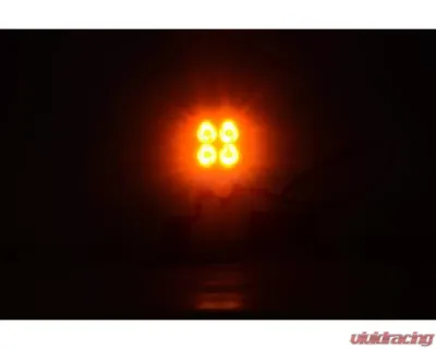 ZROADZ AMBER LED Flood Beam Pod Light 3 Inch - Z30BC20W-2-E4A