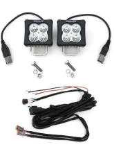 ZROADZ LED Light Pod Kit 3Inch G2 Series Bright White Spot Beam 2 Piece w/ Wiring Harness                                     - Z30BC20W-D3S-K - Image 6