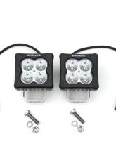 ZROADZ LED Light Pod Kit 3Inch G2 Series Bright White Spot Beam 2 Piece w/ Wiring Harness                                     - Z30BC20W-D3S-K - Image 2