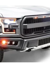 ZROADZ Front Bumper OEM Fog Amber LED Kit w/ 2Pcs 3 Inch Amber LED Pod Lights Ford F-150 Raptor 2017-2020                                     - Z325672-KIT - Image 16