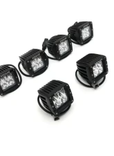 ZROADZ Front Bumper OEM Fog Amber LED Kit w/ 2Pcs 3 Inch Amber LED Pod Lights Ford F-150 Raptor 2017-2020                                     - Z325672-KIT - Image 8