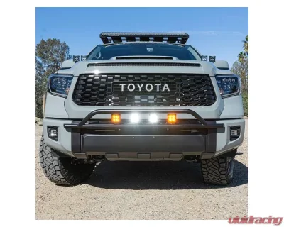 ZROADZ Front Bumper LED Kit (White and Amber) Toyota Tundra 2014-2021 - Z329661-KITAW