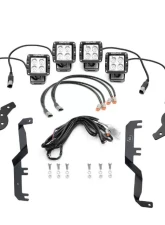 ZROADZ Hood Hinge LED Kit w/ 4Pcs 3 Inch LED Pod Lights Ford Super Duty 2017-2022                                     - Z365471-KIT4 - Image 10