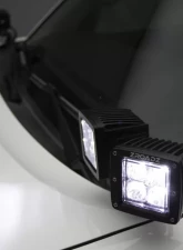 ZROADZ Hood Hinge LED Kit w/ 4Pcs 3 Inch LED Pod Lights Ford Super Duty 2017-2022                                     - Z365471-KIT4 - Image 3