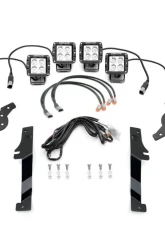 ZROADZ Hood Hinge LED Kit w/ 4Pcs 3 Inch LED Pod Lights Ford F-150 Raptor 2017-2020                                     - Z365701-KIT4 - Image 10