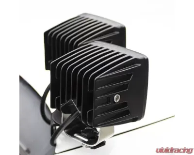 ZROADZ Hood Hinge LED Kit w/ 4Pcs 3 Inch LED Pod Lights Ford Transit 2015-2018 - Z365751-KIT4