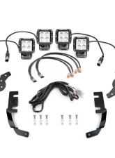 ZROADZ Hood Hinge LED Kit w/ 4Pcs 3 Inch LED Pod Lights Ford Ranger 2019-2023                                     - Z365821-KIT4 - Image 10