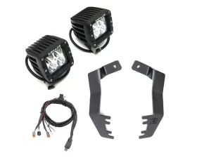 ZROADZ Hood Hinge LED Kit w/2Pcs 3 Inch LED Pod Lights Toyota Tundra 2022-2025