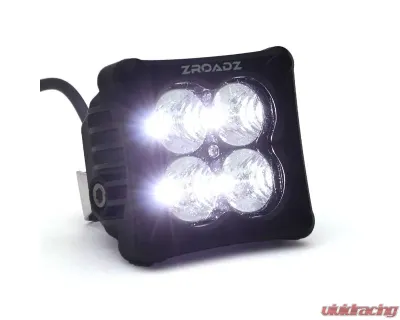 ZROADZ Hood Hinge LED Kit w/2Pcs 3 Inch LED Pod Lights Toyota Tundra 2022-2025 - Z369671-KIT2