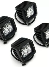 ZROADZ Hood Hinge LED Kit w/2Pcs 3 Inch Amber & 2Pcs White LED Pod Lights Toyota Tundra 2022-2025                                     - Z369671-KITAW - Image 10