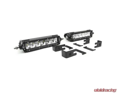 ZROADZ OEM Grille LED Kit w/ 2Pcs 6 Inch LED Straight Single Row Slim Light Bars GMC Sierra 1500 2019-2022 - Z412281-KIT