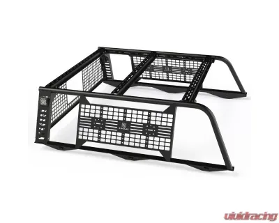 ZROADZ MOLLE Overland Rack w/ 3" White ZROADZ LED Pod Lights Toyota Tundra 2014-2021 - Z859661