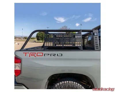 ZROADZ MOLLE Overland Rack w/ 3" White ZROADZ LED Pod Lights Toyota Tundra 2014-2021 - Z859661
