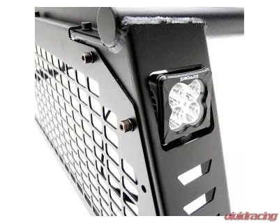 ZROADZ MOLLE Overland Rack w/ 3" White ZROADZ LED Pod Lights Toyota Tundra 2014-2021 - Z859661