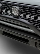 ZROADZ Prerunner Baja Series Front Bumper Bars - LED Kit (Standard Hoop) (4" Round White LED Pod Lights) Ford Bronco 2021-2025                                     - Z325441-KIT - Image 2