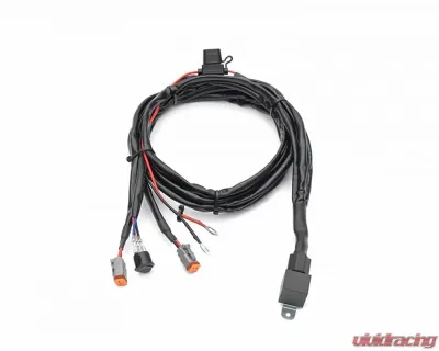 ZROADZ Prerunner Baja Series Front Bumper Bars - LED Kit (Standard Hoop) (4" Round White LED Pod Lights) Ford Bronco 2021-2025 - Z325441-KIT