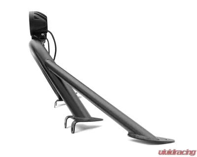 ZROADZ Prerunner Baja Series Front Bumper Bars - LED Kit (Mid-Length Hoop) LED Kit (4" Round Amber LED Pod Lights) Ford Bronco 2021-2025 - Z325451-KITA