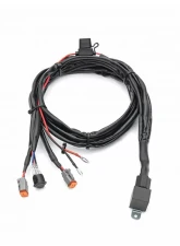 ZROADZ Prerunner Baja Series Front Bumper Bars - LED Kit (Mid-Length Hoop) LED Kit (4" Round Amber LED Pod Lights) Ford Bronco 2021-2025                                     - Z325451-KITA - Image 6