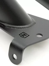 ZROADZ Prerunner Baja Series Front Bumper Bars - LED Kit (Mid-Length Hoop) LED Kit (4" Round White LED Pod Lights) Ford Bronco 2021-2025                                     - Z325451-KIT - Image 4