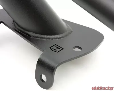 ZROADZ Prerunner Baja Series Front Bumper Bars - LED Kit (Mid-Length Hoop) LED Kit (4" Round White LED Pod Lights) Ford Bronco 2021-2025 - Z325451-KIT