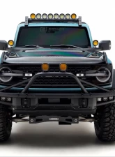ZROADZ Mirror/Ditch Light Bracket KIT w/ Amber LED Lights & Universal Harness Ford Bronco 2021-2025                                     - Z365501-KIT2A - Image 3