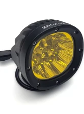 ZROADZ Mirror/Ditch Light Bracket KIT w/ Amber LED Lights & Universal Harness Ford Bronco 2021-2025                                     - Z365501-KIT2A - Image 4