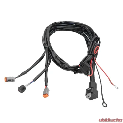 ZROADZ Mirror/Ditch Light Bracket KIT w/ Amber LED Lights & Universal Harness Ford Bronco 2021-2025 - Z365501-KIT2A