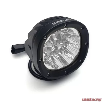 ZROADZ Mirror/Ditch Light Bracket KIT w/ White LED Lights & Universal Harness Ford Bronco 2021-2025 - Z365501-KIT2