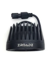 ZROADZ Mirror/Ditch Light Bracket KIT w/ White LED Lights & Universal Harness Ford Bronco 2021-2025                                     - Z365501-KIT2 - Image 5