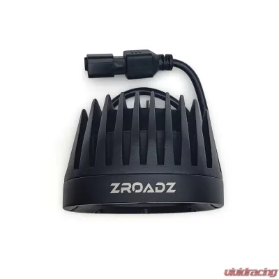 ZROADZ Mirror/Ditch Light Bracket KIT w/ White LED Lights & Universal Harness Ford Bronco 2021-2025 - Z365501-KIT2