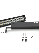 ZROADZ Front Bumper Center LED KIT w/ 12" LED Straight Double Row Light Bar Ford Super Duty 2020-2023                                     - Z325571-KIT - Image 3