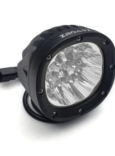 ZROADZ Front Bumper Top LED Mounting Kit w/ (4) 4-inch ZROADAZ White & (2) 4 inch Amber LED Light Pods RAM 2500 | 3500 2019-2024                                     - Z324531-KITAW - Image 6