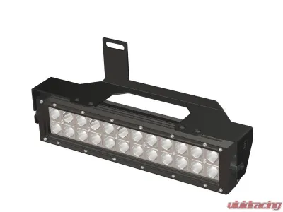 ZROADZ Front Bumper Lower Mounting Bracket Kit w/ (1) ZROADZ 12-inch Dual Row LED Light Bar Ford Superduty 2023-2025 - Z325961-KIT
